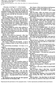 Lady or the Tiger? A New Solution, The