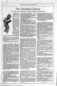 Sporting Chance, The