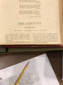 Price I Paid for a Set of Ruskin, The