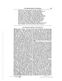 English Bride in Roumania, An