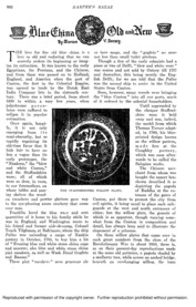 Blue China Old and New