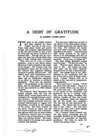 Debt of Gratitude, A