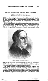 Prince Gallitzin: Priest and Pioneer