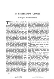 In Bluebeard's Closet