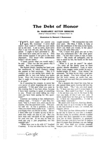Debt of Honor, The