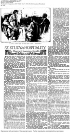 Study in Hospitality, A