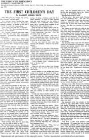 First Children's Day, The