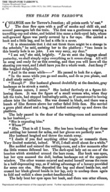 Train for Tarrow's, The