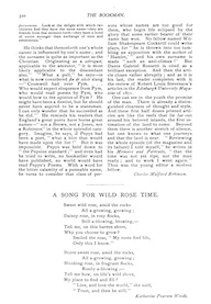 Song for Wild Rose Time