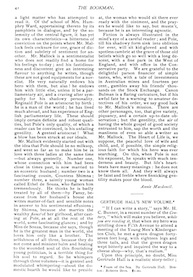 Gertrude Hall's New Volume