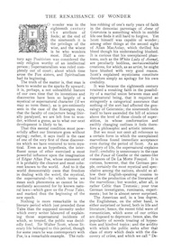 Renaissance of Wonder