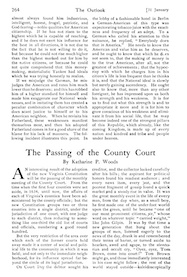 Passing of County Courts