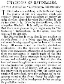 Cotyledons of Nationalism