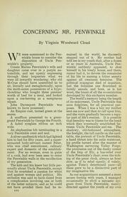 Concerning Mr. Penwinkle