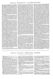 Uncle Elijah's Christmas Dinner