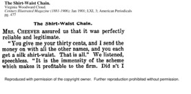 Shirt-Waist Chain, The