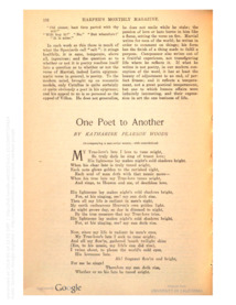 From One Poet to Another