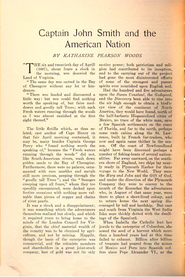 Captain John Smith and the American Nation