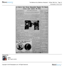 Drive Out from Beautiful Naples to Dead Cities and Lakes of Fire, A